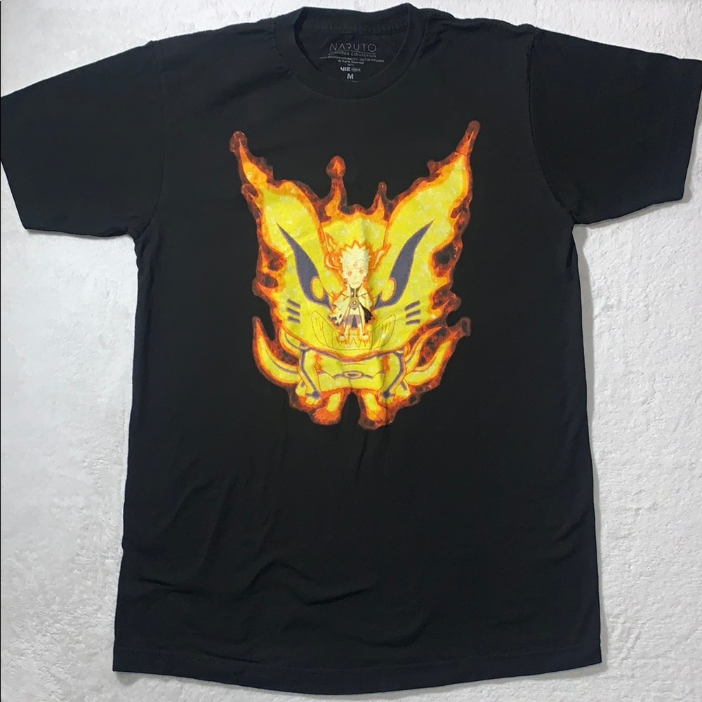 Naruto Shippuden Chibi Sasuke & Naruto Two Sided Shirt Men’s Size Medium